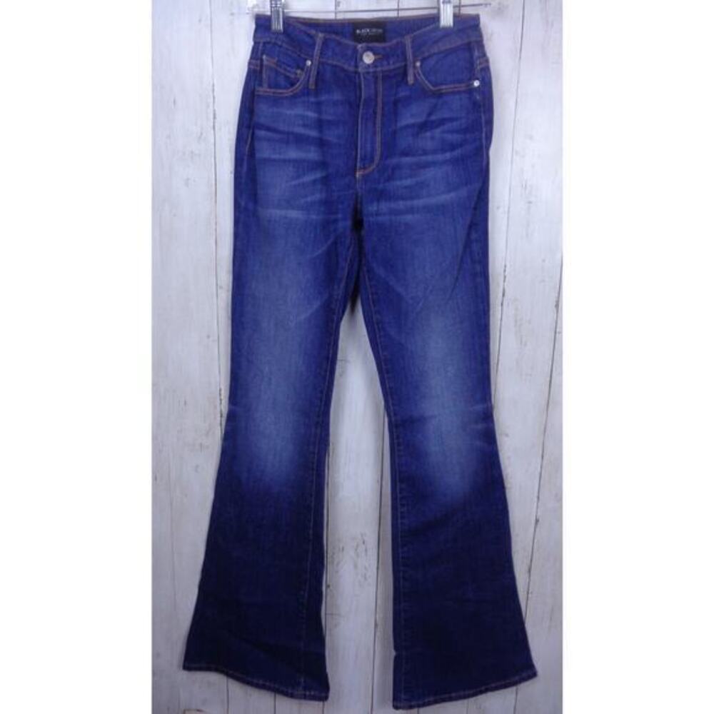 Black Orchid Los Angeles Soft‎ Italian Denim Vintage Rehab Flare Jeans Size 25